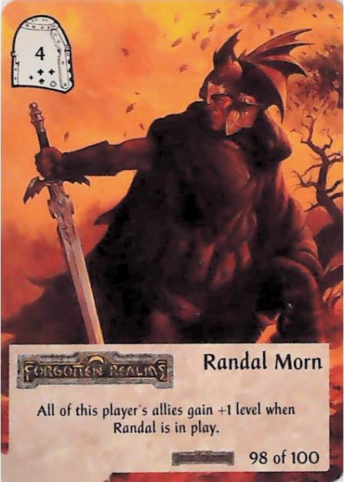 Spellfire CCG | Randal Morn - Forgotten  Realms 98/100 | The Nerd Merchant