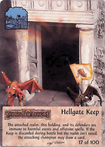 Spellfire CCG | Hellgate Keep - Nightstalkers 17/100 | The Nerd Merchant
