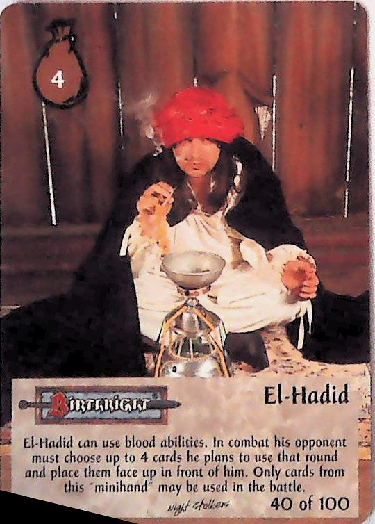 Spellfire CCG | El-Hadid - Nightstalkers 40/100 | The Nerd Merchant