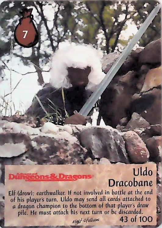 Spellfire CCG | Uldo Dracobane - Nightstalkers 43/100 | The Nerd Merchant