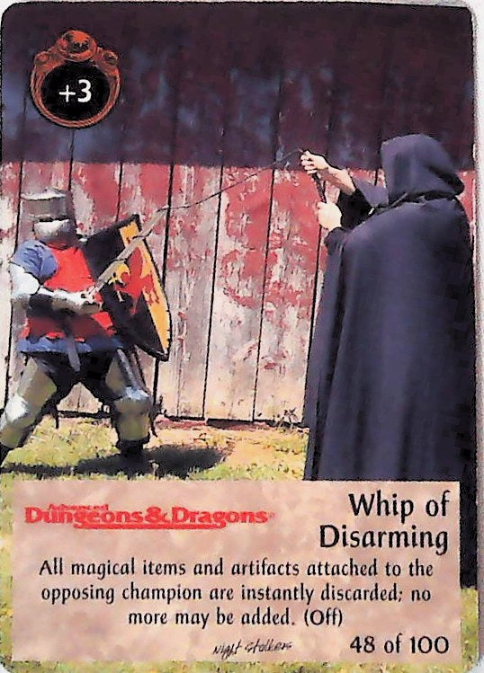 Spellfire CCG | Whip of Disarming - Nightstalkers 48/100 | The Nerd Merchant