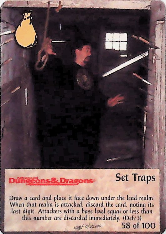 Spellfire CCG | Set Traps - Nightstalkers 58/100 | The Nerd Merchant