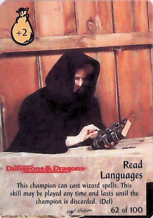 Spellfire CCG | Read Languages - Nightstalkers 62/100 | The Nerd Merchant