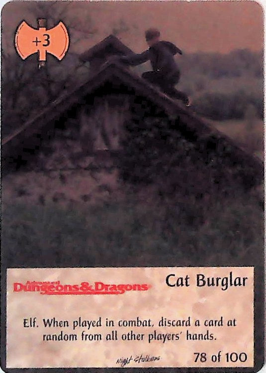 Spellfire CCG | Cat Burglar - Nightstalkers 78/100 | The Nerd Merchant