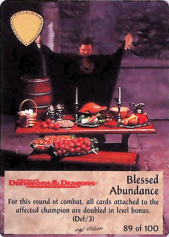 Spellfire CCG | Blessed Abundance - Nightstalkers 89/100 | The Nerd Merchant