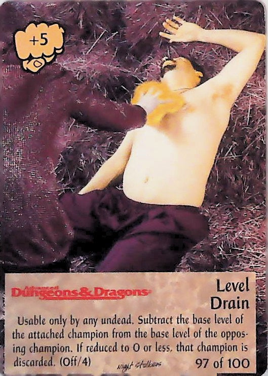 Spellfire CCG | Level Drain - Nightstalkers 97/100 | The Nerd Merchant