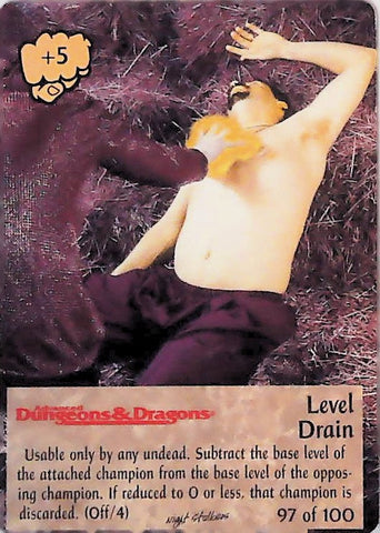 Spellfire CCG | Level Drain - Nightstalkers 97/100 | The Nerd Merchant