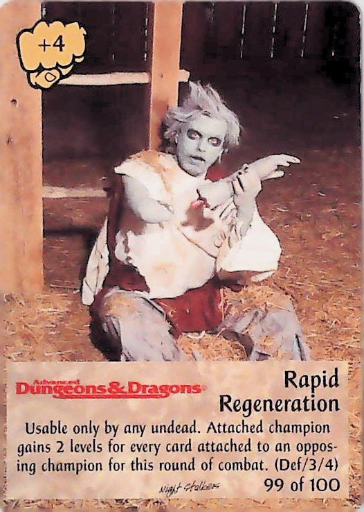 Spellfire CCG | Rapid Regeneration - Nightstalkers 99/100 | The Nerd Merchant