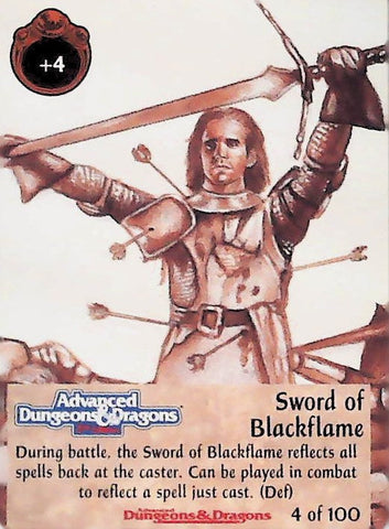 Spellfire CCG | Sword of Blackflame - Powers 4/100 | The Nerd Merchant