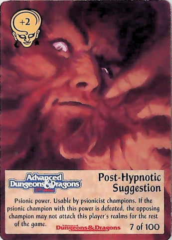 Spellfire CCG | Post-Hypnotic Suggestion - Powers 7/100 | The Nerd Merchant