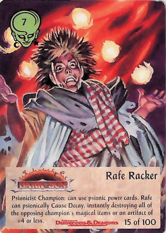 Spellfire CCG | Rafe Racker - Powers 15/100 | The Nerd Merchant