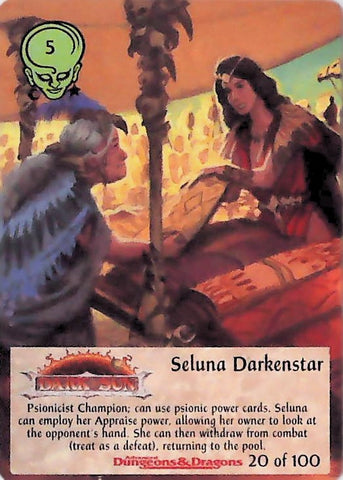 Spellfire CCG | Seluna Darkenstar - Powers 20/100 | The Nerd Merchant