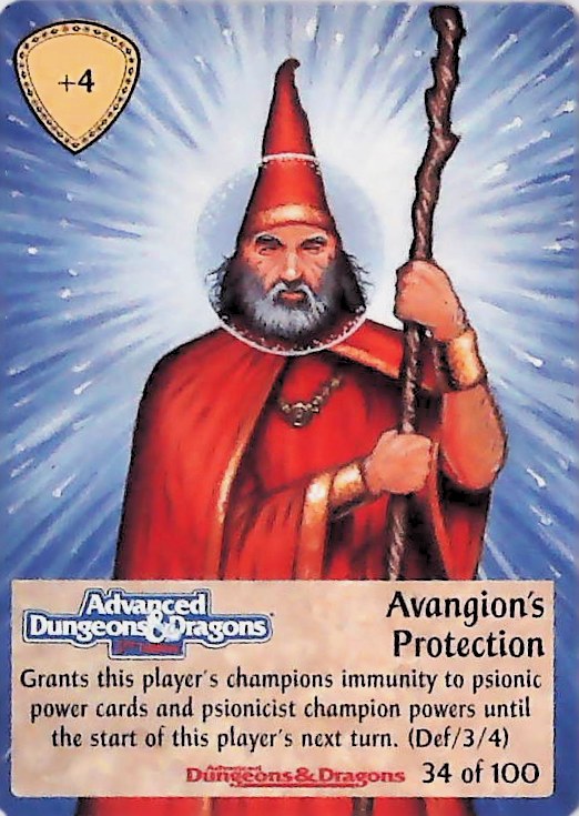 Spellfire CCG | Avangion's Protection - Powers 34/100 | The Nerd Merchant