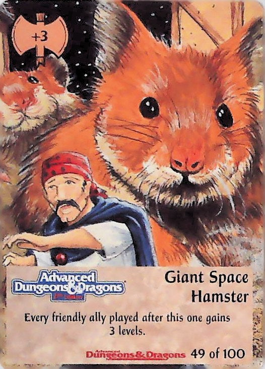 Spellfire CCG | Giant Space Hamster - Powers 49/100 | The Nerd Merchant