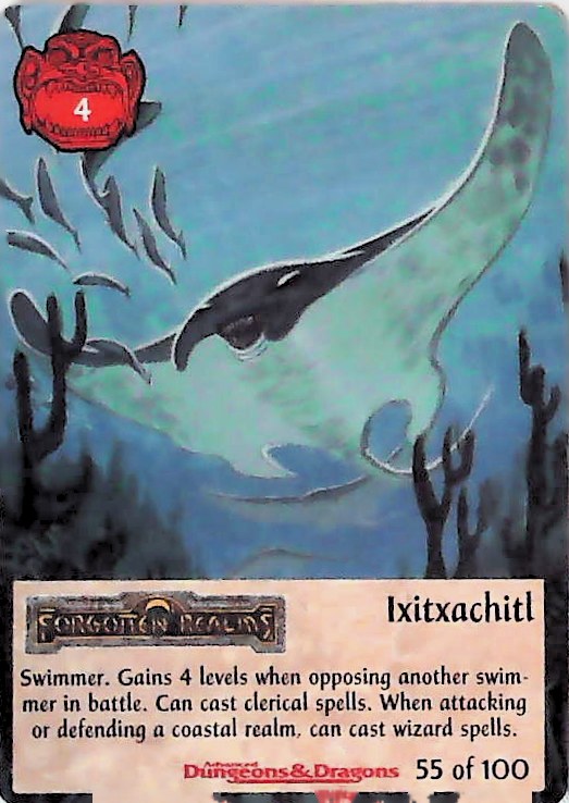Spellfire CCG | Ixitxachitl - Powers 55/100 | The Nerd Merchant