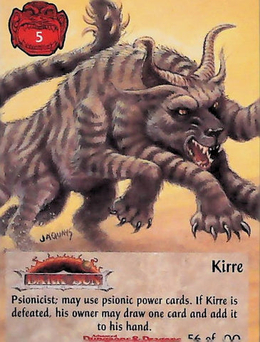 Spellfire CCG | Kirre - Powers 56/100 | The Nerd Merchant