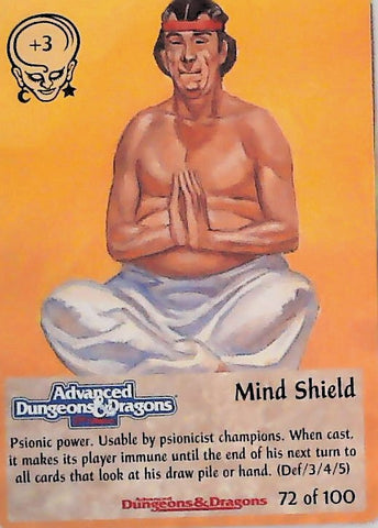 Spellfire CCG | Mind Shield - Powers 72/100 | The Nerd Merchant