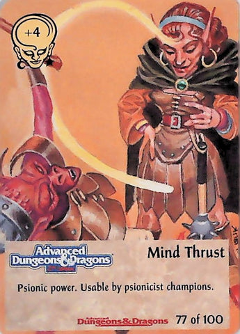 Spellfire CCG | Mind Thrust - Powers 77/100 | The Nerd Merchant