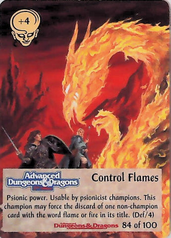 Spellfire CCG | Control Flames - Powers 84/100 | The Nerd Merchant