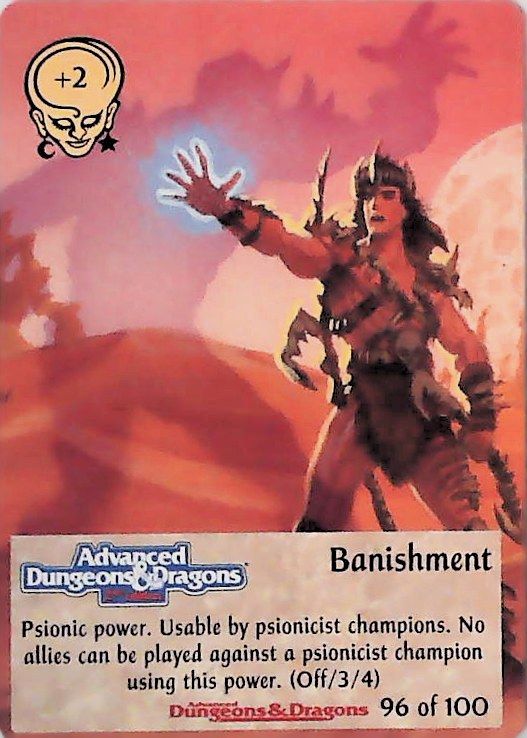 Spellfire CCG | Banishment - Powers 96/100 | The Nerd Merchant