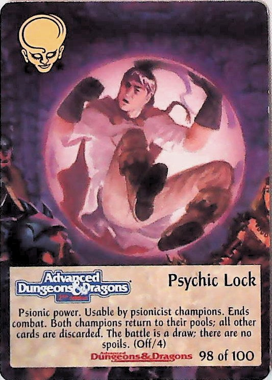 Spellfire CCG | Psychic Lock - Powers 98/100 | The Nerd Merchant