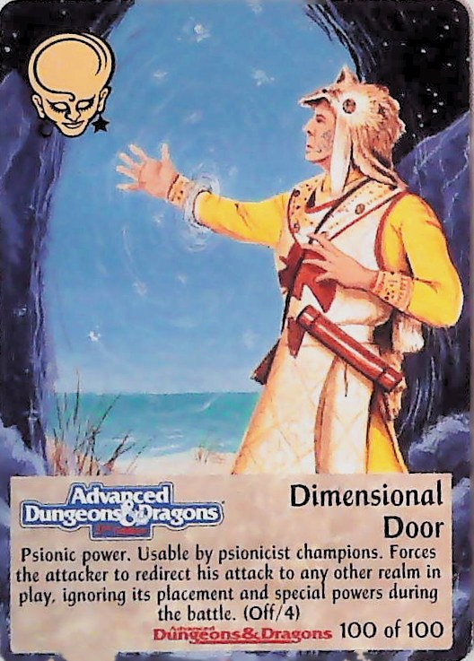 Spellfire CCG | Dimensional Door - Powers 100/100 | The Nerd Merchant