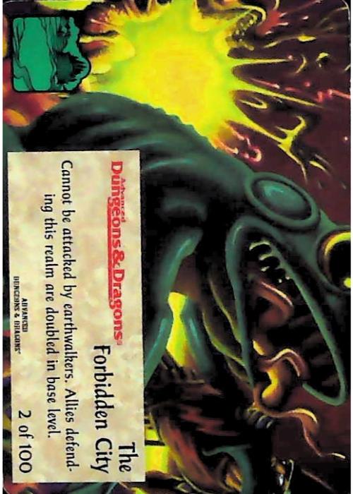 Spellfire CCG | The Forbidden City - Runes & Ruins 2/100 | The Nerd Merchant