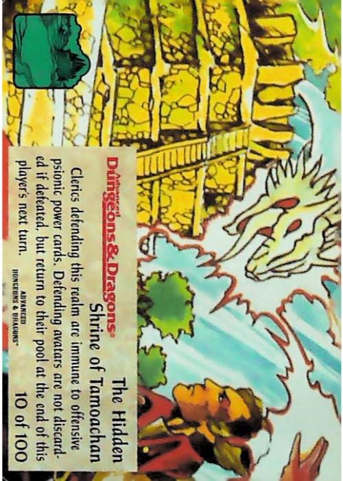 Spellfire CCG | The Hidden Shrine of Tamoachan - Runes & Ruins 10/100 | The Nerd Merchant