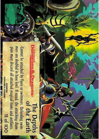 Spellfire CCG | The Depths of the Earth - Runes & Ruins 11/100 | The Nerd Merchant