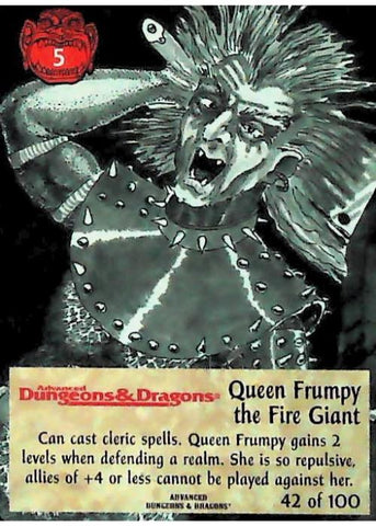 Spellfire CCG | Queen Frumpy the Fire Giant - Runes & Ruins 42/100 | The Nerd Merchant