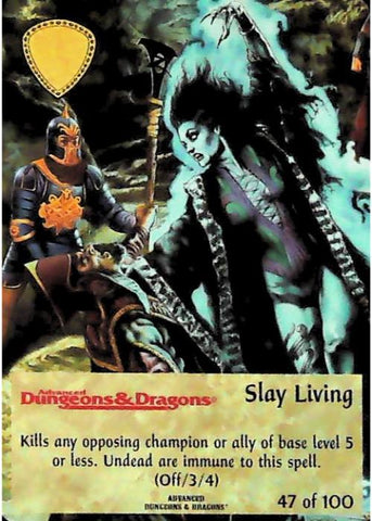 Spellfire CCG | Slay Living - Runes & Ruins 47/100 | The Nerd Merchant