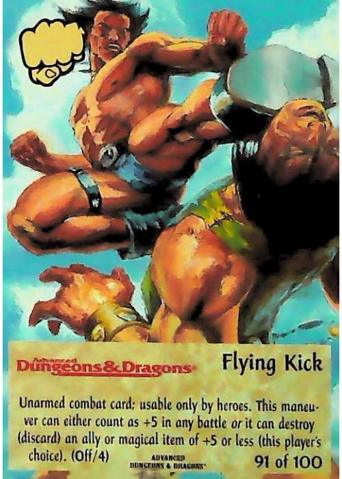 Spellfire CCG | Flying Kick - Runes & Ruins 91/100 | The Nerd Merchant