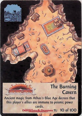 Spellfire CCG | The Burning Cavern - Underdark 10/100 | The Nerd Merchant