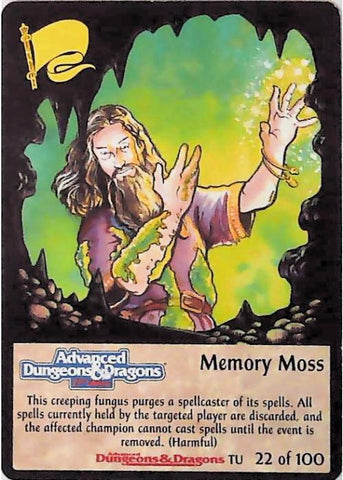 Spellfire CCG | Memory Moss - Underdark 22/100 | The Nerd Merchant