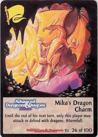 Spellfire CCG | Mika's Dragon Charm - Underdark 26/100 | The Nerd Merchant