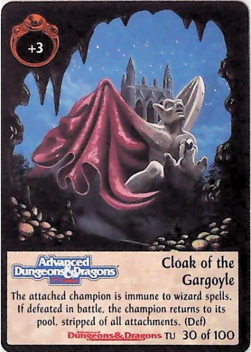 Spellfire CCG | Cloak of the Gargoyle - Underdark 30/100 | The Nerd Merchant