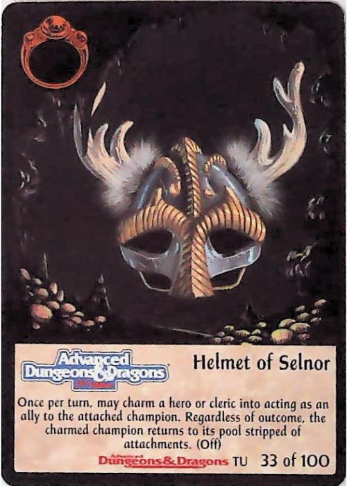 Spellfire CCG | Helmet of Selnor - Underdark 33/100 | The Nerd Merchant