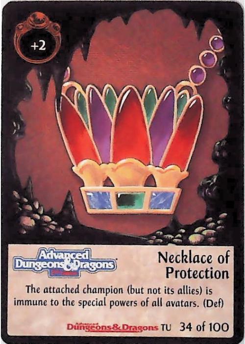 Spellfire CCG | Necklace of Protection - Underdark 34/100 | The Nerd Merchant