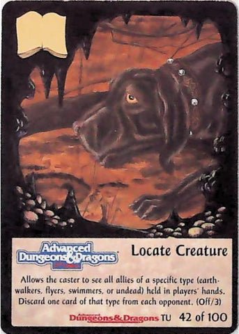 Spellfire CCG | Locate Creature - Underdark 42/100 | The Nerd Merchant