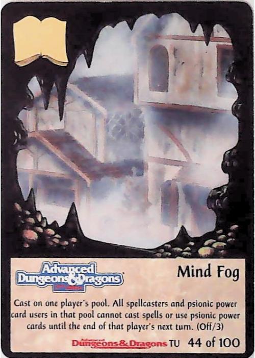 Spellfire CCG | Mind Fog - Underdark 44/100 | The Nerd Merchant