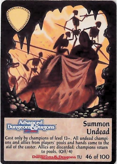 Spellfire CCG | Summon Undead - Underdark 46/100 | The Nerd Merchant