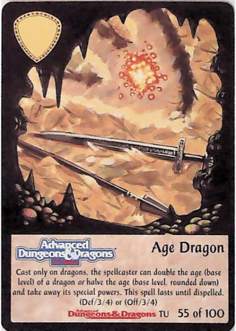 Spellfire CCG | Age Dragon - Underdark 55/100 | The Nerd Merchant