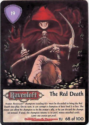 Spellfire CCG | The Red Death - Underdark 68/100 | The Nerd Merchant