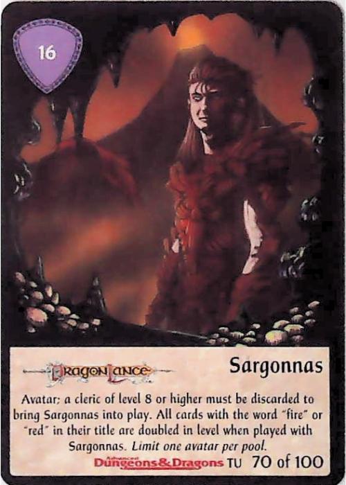 Spellfire CCG | Sargonnas - Underdark 70/100 | The Nerd Merchant