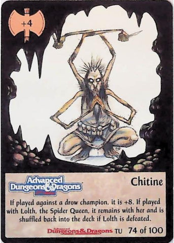 Spellfire CCG | Chitine - Underdark 74/100 | The Nerd Merchant