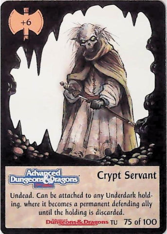 Spellfire CCG | Crypt Servant - Underdark 75/100 | The Nerd Merchant