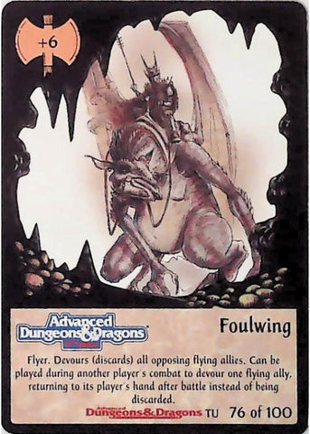 Spellfire CCG | Foulwing - Underdark 76/100 | The Nerd Merchant