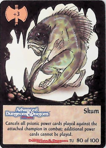 Spellfire CCG | Skum - Underdark 80/100 | The Nerd Merchant