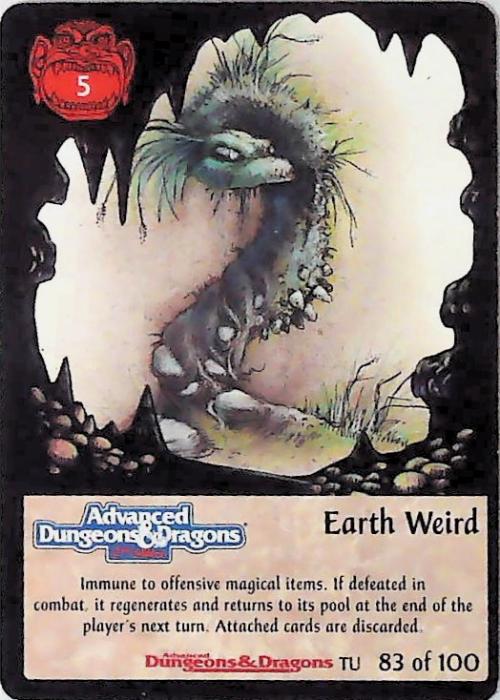 Spellfire CCG | Earth Weird - Underdark 83/100 | The Nerd Merchant