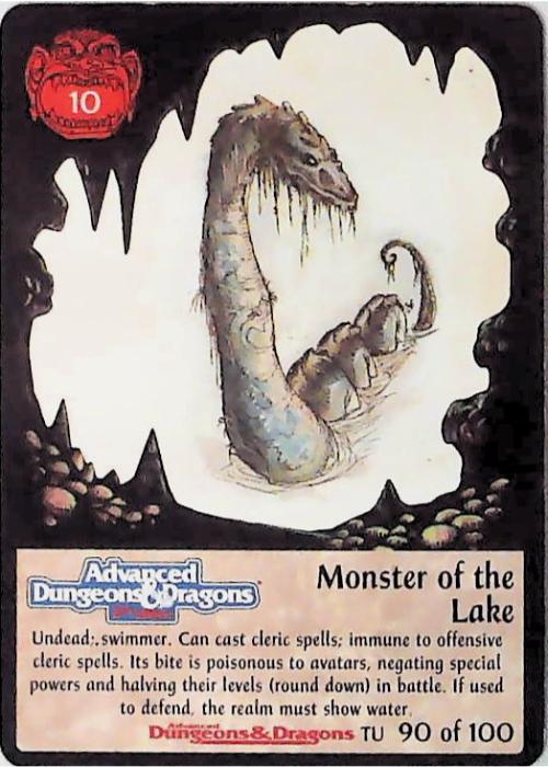 Spellfire CCG | Monster of the Lake - Underdark 90/100 | The Nerd Merchant